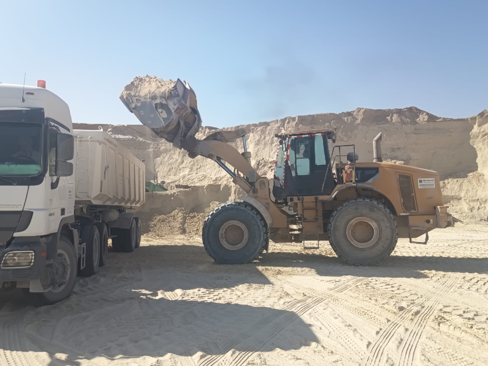 Al Halabi Heavy Equipment & Construction Site